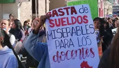 noticia 5 sueldos docentes