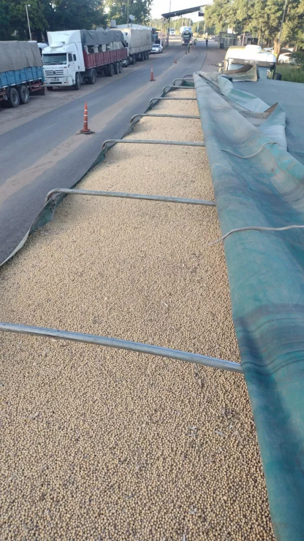 dos_conductores_transportaban_58_toneladas_de_soja_con_la_documentacion_vencida