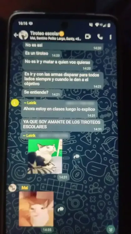 los-escalofriantes-mensajes-del-grupo-de-whatsapp-en-el-que-se-planificaba-un-tiroteo-escolar-foto-gentileza-el-dia-de-escobar-OQEMOUDBG5GS3AD3E6D2SLSIUM