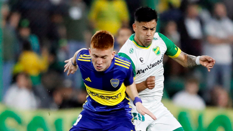 Valentín Barco Uvita Fernández Boca vs. Defensa y Justicia