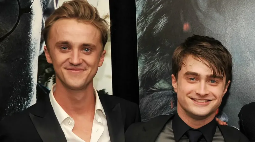 tom-felton-y-daniel-radcliffe-durante-la-presentacion-de-la-ultima-peli-de-harry-potter-en-2011-foto-afp-LTZKI4AZA33PYKEA7FZH5IYLSU