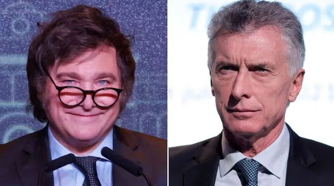 milei + macri