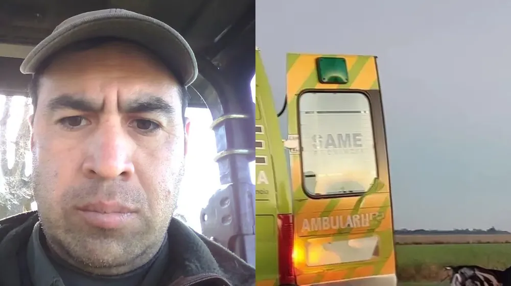 personal-del-comando-de-patrulla-rural-y-bomberos-trabajaron-en-el-lugar-donde-el-tractor-volco-y-murio-el-jornalero-de-46-anos-fotos-facebookglobo-rojo-QDFCOP2D55EWVFZSAORT7HPG3Q